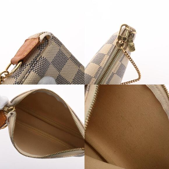 Louis Vuitton Damier Azur White Pochette Accessoires Accessory Pouch - Picture 11 of 12